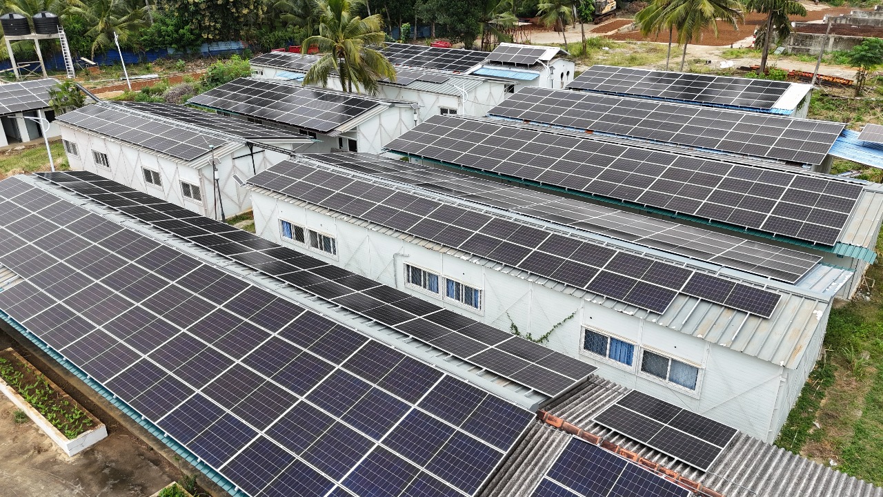 Tangalle solar installation photo 1