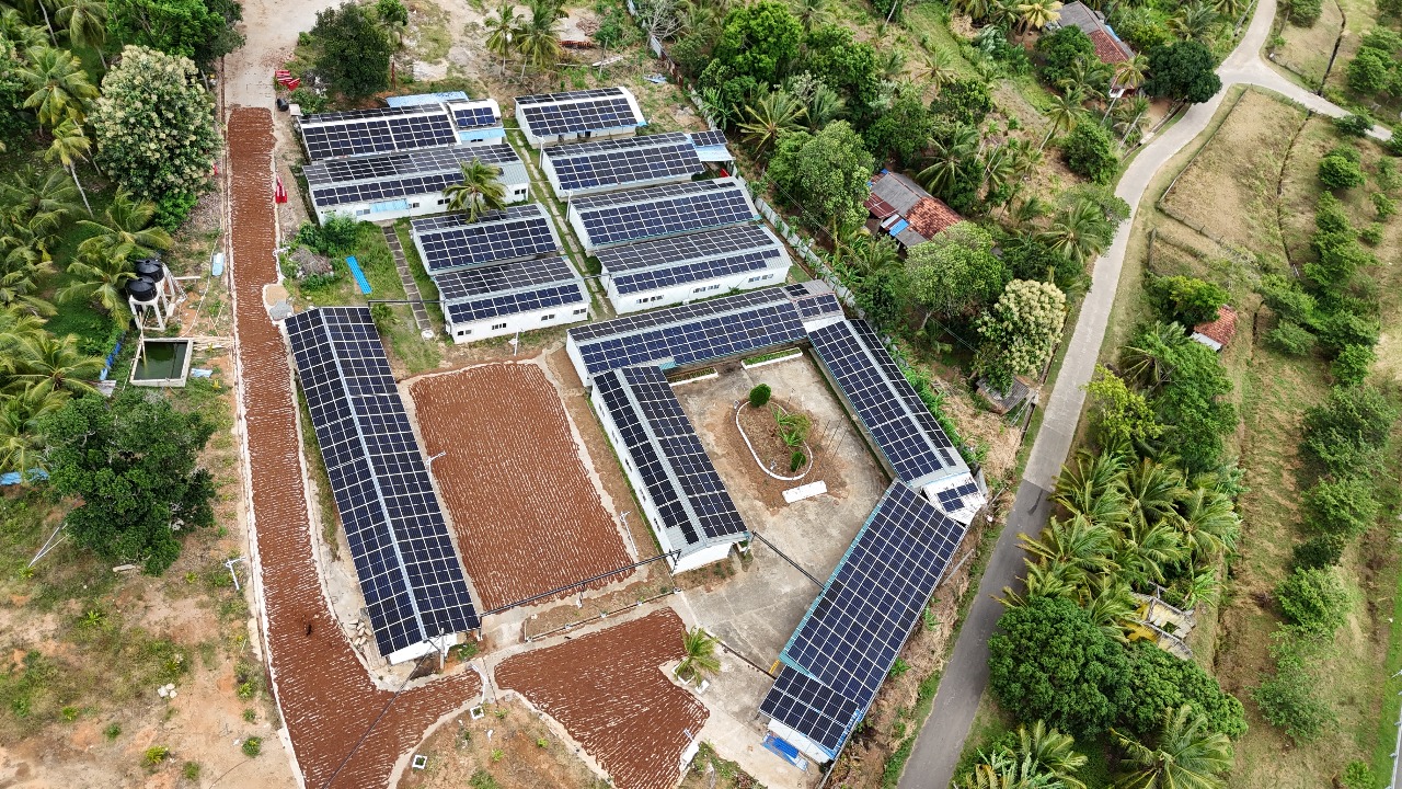 Tangalle solar installation photo 3