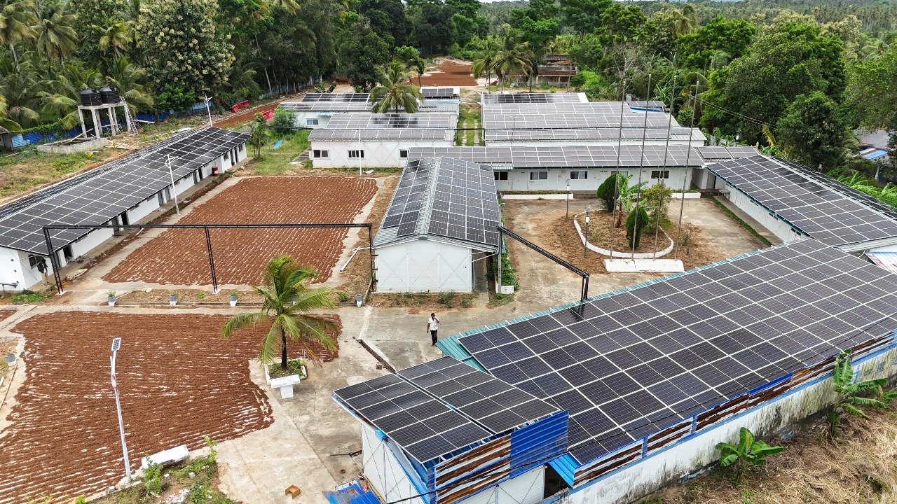 Tangalle solar installation photo 4